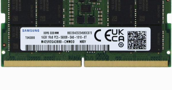 Samsung Laptop Memory DDR5 16gb - 5600Mhz (1x16gb)